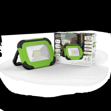 Аккумуляторный светодиодный прожектор PORTABLE LIGHT 10W 700lm IP44 6500К 1/20 | 686400310 | Gauss
