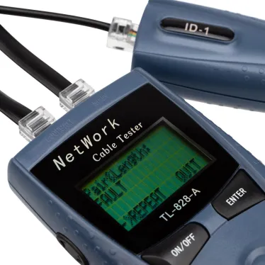 Тестер кабеля многофункциональный RJ-45 828,