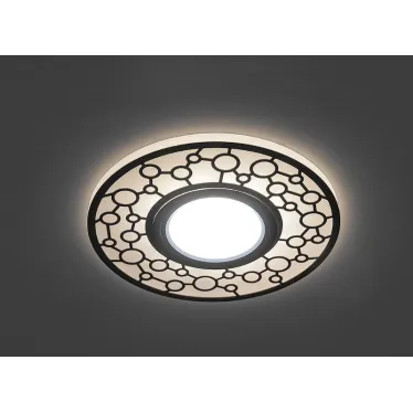 Светильник встраиваемый с LED подсветкой CD990 потолочный MR16 G5.3 белый | 32669 | Feron