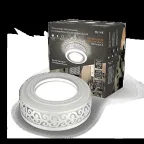 Светильник точечный встраиваемый Backlight BL144 Кругл.Gu5.3, 3W, LED 3000K 1/40 белый матовый | BL144 | Gauss