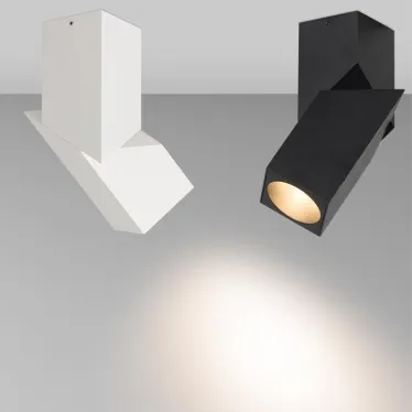 Светильник SP-TWIST-SURFACE-S60x60-12W Warm3000 (WH-BK, 30 deg) (Arlight, IP40 Металл, 3 года) | 026467(1) | Arlight