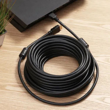 Кабель HDMI - HDMI с фильтрами, 15м.,GOLD