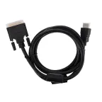 Кабель HDMI - DVI-D с фильтрами, 1,5 м., черный GOLD