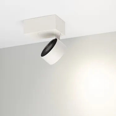 Корпус PLURIO-BASE-SURFACE-S112x79 (WH, 1-2, 200mA) (Arlight, IP20 Металл, 3 года) | 030258 | Arlight
