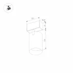 Светильник MAG-SPOT-25-R120-12W Day4000 (BK, 30 deg, 24V) (arlight, IP20 Металл, 3 года) | 033241 | Arlight