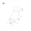 Корпус SP-POLO-SURFACE-FLAP-R85 (BK, 1-3, 350mA) (Arlight, IP20 Металл, 3 года) | 024382(1) | Arlight