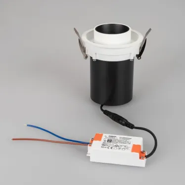 Светильник LTD-PULL-R100-10W Warm3000 (WH, 24 deg, 230V) (Arlight, IP20 Металл, 5 лет) | 031365 | Arlight
