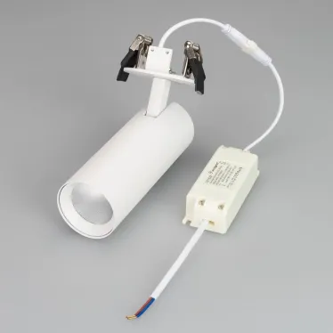 Светильник LGD-LUMOS-R55-16W Warm3000 (WH, 25 deg, 230V) (Arlight, IP20 Металл, 3 года) | 034481 | Arlight