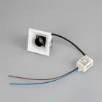 Светильник MS-ORIENT-BUILT-TURN-TC-S67x67-3W Warm3000 (WH-BK, 30 deg, 230V) (Arlight, IP20 Металл, 5 лет) | 031927 | Arlight