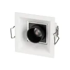 Светильник MS-ORIENT-BUILT-TURN-TC-S67x67-3W Warm3000 (WH-BK, 30 deg, 230V) (Arlight, IP20 Металл, 5 лет) | 031927 | Arlight