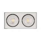 Светильник SP-CUBUS-S100x200-2x11W Warm3000 (WH, 40 deg, 230V) (Arlight, IP20 Металл, 3 года) | 023084(2) | Arlight