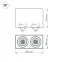 Светильник SP-CUBUS-S100x200-2x11W Warm3000 (WH, 40 deg, 230V) (Arlight, IP20 Металл, 3 года) | 023084(2) | Arlight