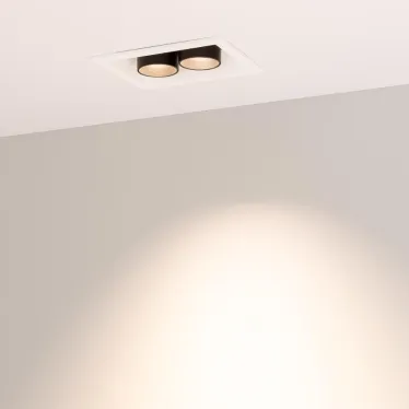 Светильник MS-ORIENT-BUILT-TURN-TC-S67x90-5W Warm3000 (WH-BK, 30 deg, 230V) (Arlight, IP20 Металл, 5 лет) | 031928 | Arlight