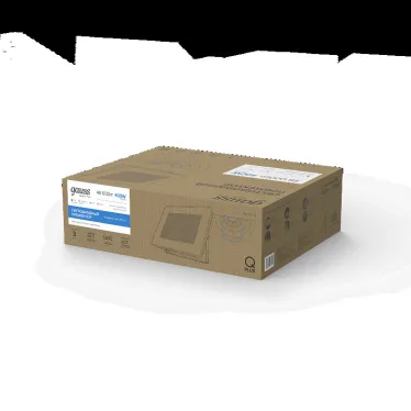 Прожектор светодиодный Qplus 400W 48000lm 6500K 175-265V IP65 графитовый | 690511400 | Gauss