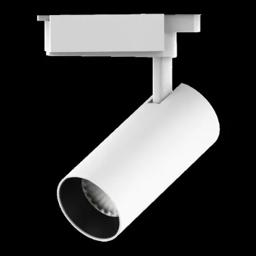 Светильник светодиодный трековый цилиндр 24W 1830lm 4000K 180-240V IP20 65*210мм белый угол 24º | TR070 | Gauss