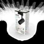 Светильник светодиодный трековый цилиндр 12W 1100lm 4000K 180-220V IP20 55*185мм черный линза 36º | TR080 | Gauss