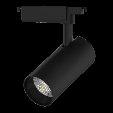 Светильник светодиодный трековый цилиндр 32W 2750lm 4000K 180-240V IP20 75*220мм черный угол 24º | TR073 | Gauss