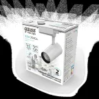 Светильник светодиодный трековый цилиндр 32W 2940lm 4000K 180-220V IP20 75*216мм белый линза 36º | TR087 | Gauss