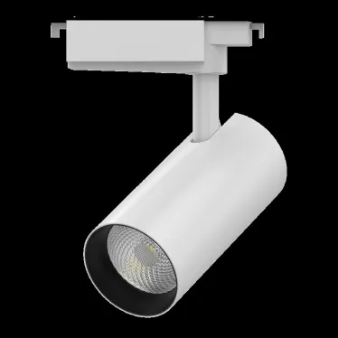 Светильник светодиодный трековый цилиндр 32W 2940lm 4000K 180-220V IP20 75*216мм белый линза 36º | TR087 | Gauss