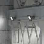 Прожектор светодиодный Qplus 400W 48000lm 6500K 175-265V IP65 графитовый линзованный 40° | 690511400L | Gauss