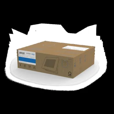 Прожектор светодиодный Qplus 400W 48000lm 6500K 175-265V IP65 графитовый линзованный 40° | 690511400L | Gauss