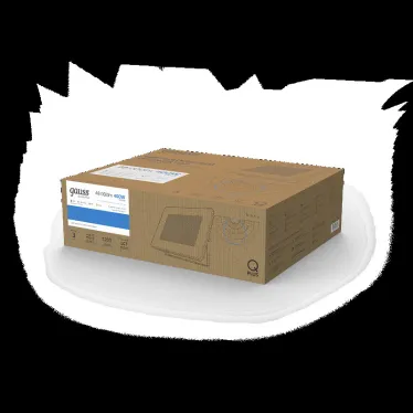 Прожектор светодиодный Qplus 400W 48000lm 6500K 175-265V IP65 графитовый линзованный 40° | 690511400L | Gauss