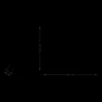 Прожектор светодиодный Qplus 400W 48000lm 6500K 175-265V IP65 графитовый линзованный 40° | 690511400L | Gauss