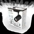 Светильник светодиодный трековый цилиндр 32W 2940lm 4000K 180-220V IP20 75*216мм черный линза 36º | TR088 | Gauss