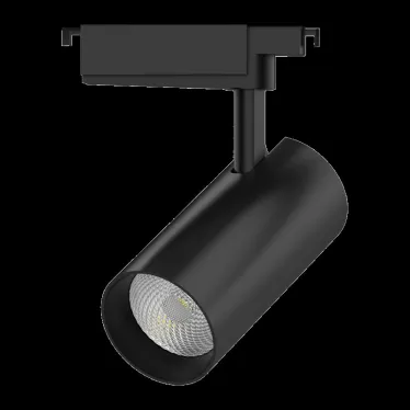Светильник светодиодный трековый цилиндр 32W 2940lm 4000K 180-220V IP20 75*216мм черный линза 36º | TR088 | Gauss