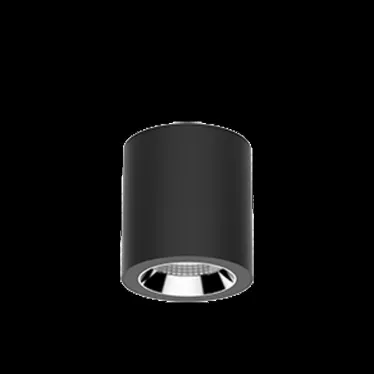 Светильник светодиодный DL-02 Tube накладной 125*135 18W 4000K 35° RAL9005 черный муар | V1-R0-T0113-20000-2001840 | VARTON