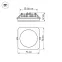 Светодиодная панель LTD-96x96SOL-10W Warm White 3000K | 017635 | Arlight