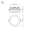 Светодиодная панель LTD-85SOL-5W Warm White | 017988 | Arlight