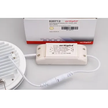 Светодиодная панель LTD-135SOL-20W Warm White | 020712 | Arlight
