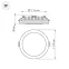 Светодиодная панель LTD-135SOL-20W White | 020713 | Arlight