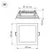 Светодиодная панель LT-S160x160WH 12W Day White 120deg | 014932 | Arlight