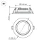 Светодиодная панель LT-R200WH 16W Warm White 120deg | 016574 | Arlight