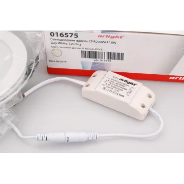 Светодиодная панель LT-R200WH 16W Day White 120deg | 016575 | Arlight