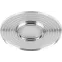 Светильник точечный встраиваемый под лампу, с LED подсветкой CD980 15LED*2835 SMD 4000K, MR16 50W G5.3, прозрачный, хром | 29667 | FERON