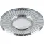 Светильник точечный встраиваемый под лампу, с LED подсветкой CD979 15LED*2835SMD 4000K, MR16 50W G5.3, прозрачный, хром | 32995 | FERON