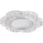 Светильник точечный встраиваемый под лампу, с LED подсветкой CD954 15LED*2835 SMD RGB, MR16 50W G5.3, "цветок", прозрачный | 32540 | FERON
