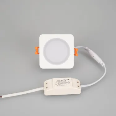 Светодиодная панель LTD-80x80SOL-5W Day White 4000K (Arlight, IP44 Пластик, 3 года) | 017633 | Arlight