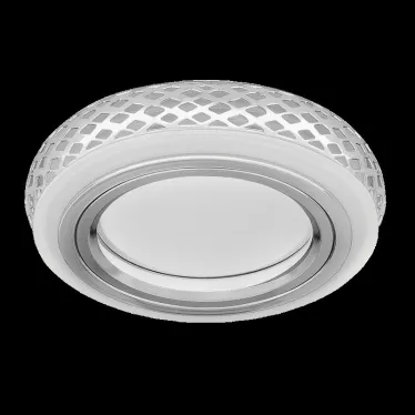 Светильник точечный встраиваемый Backlight BL085 Кругл. Хром/Белый, Gu5.3, 3W, LED 3000K | BL085 | Gauss