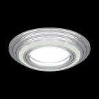 Светильник точечный встраиваемый Backlight BL138 Кругл. Хром. Gu5.3, 3W, LED 3000K | BL138 | Gauss