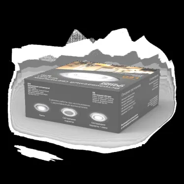 Светильник точечный встраиваемый Backlight BL141 Кругл. Хром. Gu5.3, 3W, LED 3000K | BL141 | Gauss