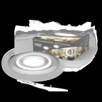 Светильник точечный встраиваемый Backlight BL141 Кругл. Хром. Gu5.3, 3W, LED 3000K | BL141 | Gauss