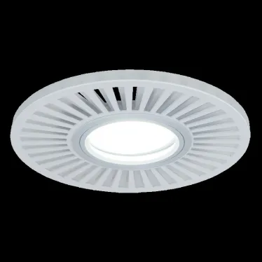 Светильник точечный встраиваемый Backlight BL136 Кругл./узор. Белый, Gu5.3, 3W, LED 4000K | BL136 | Gauss