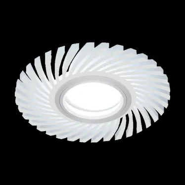 Светильник точечный встраиваемый Backlight BL133 Кругл./узор. Белый, Gu5.3, 3W, LED 4000K | BL133 | Gauss