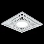 Светильник точечный встраиваемый Backlight BL128 Квадрат. Белый, Gu5.3, 3W, LED 4000K | BL128 | Gauss