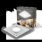 Светильник точечный встраиваемый Backlight BL127 Квадрат. Белый, Gu5.3, 3W, LED 3000K | BL127 | Gauss