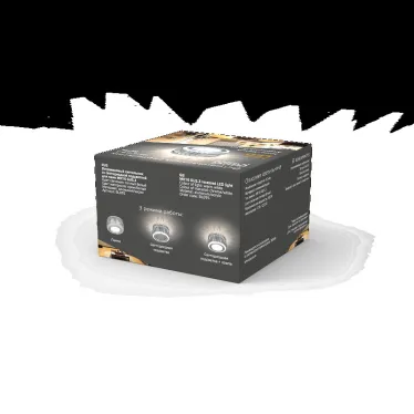 Светильник точечный встраиваемый Backlight BL095 Кругл. Хром/Белый, Gu5.3, 3W, LED 3000K | BL095 | Gauss